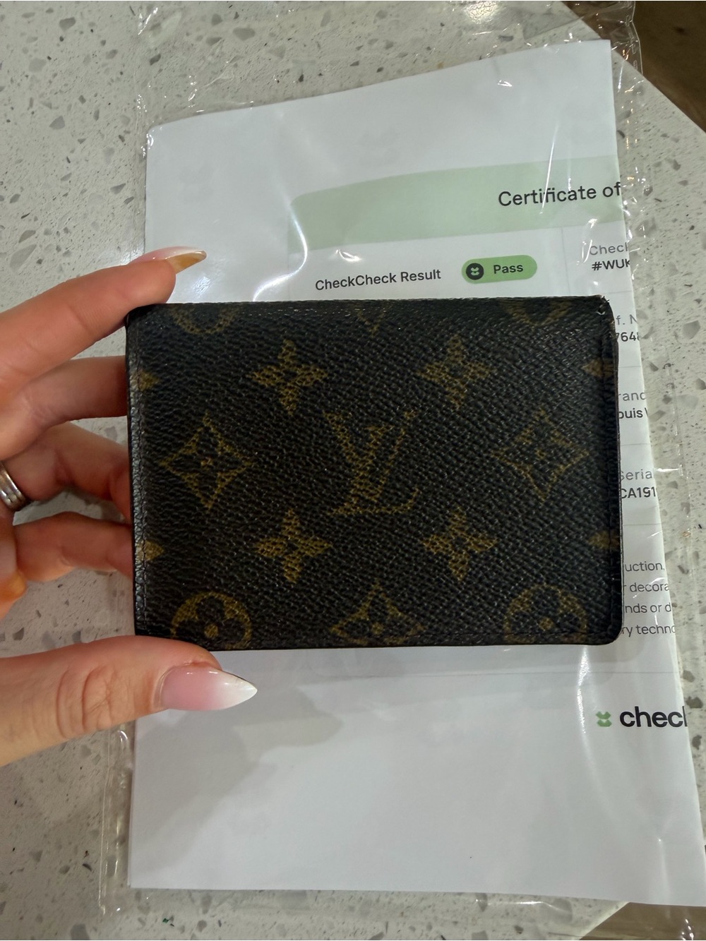 Louis Vuitton ID/card holder
